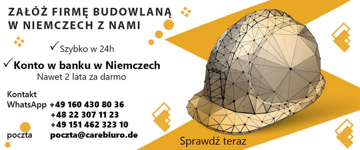zakladanie dzialalnosci gospodarczej w niemczech